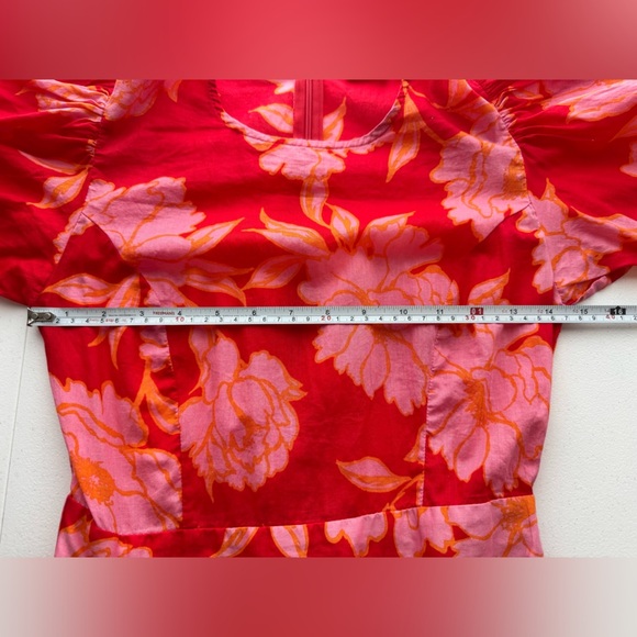 Olivaceous Tropical Print Dress Size Small - Picture 5 of 10